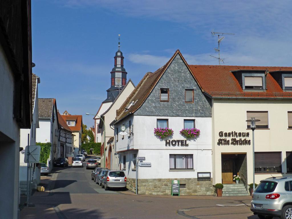 Hotel Alte Bruecke バート・ホンブルク エクステリア 写真